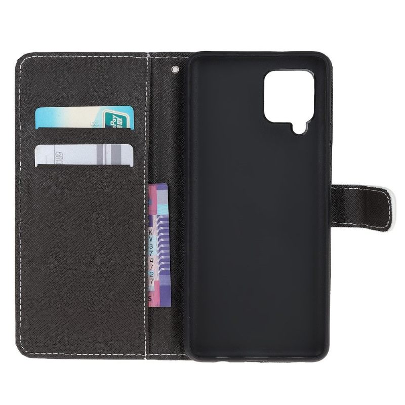 Folio-hoesje voor Samsung Galaxy M32 Panda
