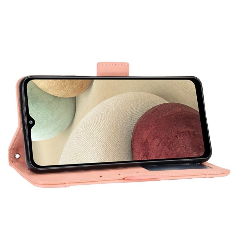 Folio-hoesje voor Samsung Galaxy M32 Premium Met Kaarthouder
