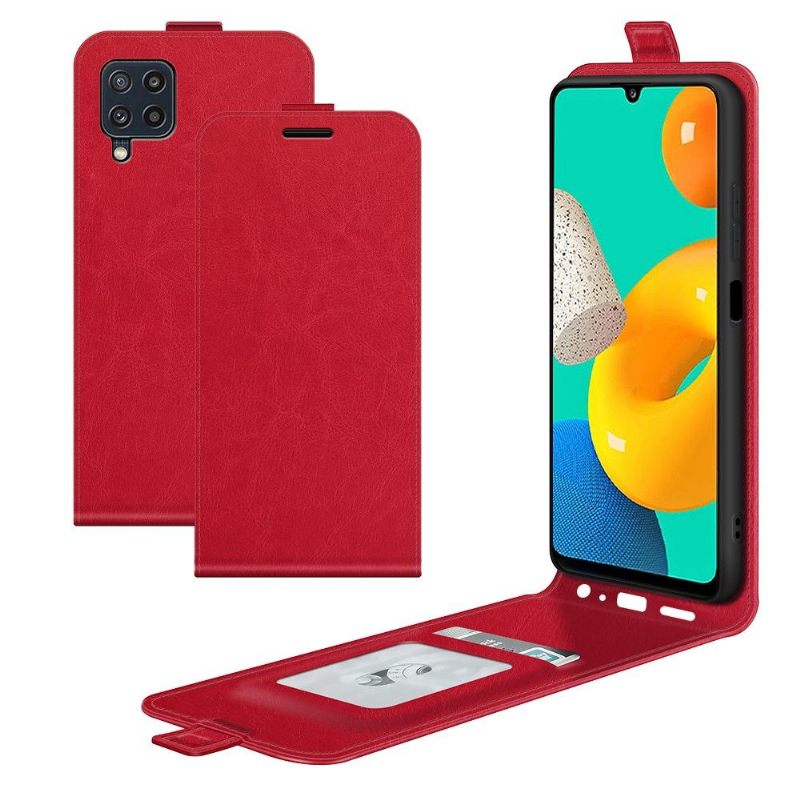 Folio-hoesje voor Samsung Galaxy M32 Verticaal Kunstleer