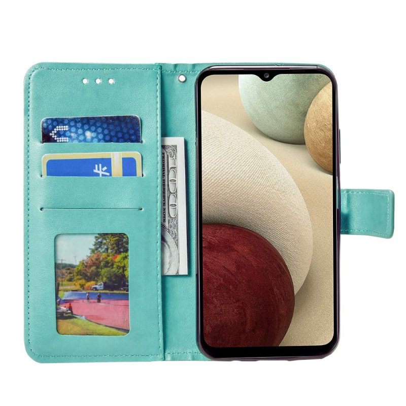 Folio-hoesje voor Samsung Galaxy M32 Zon Mandala
