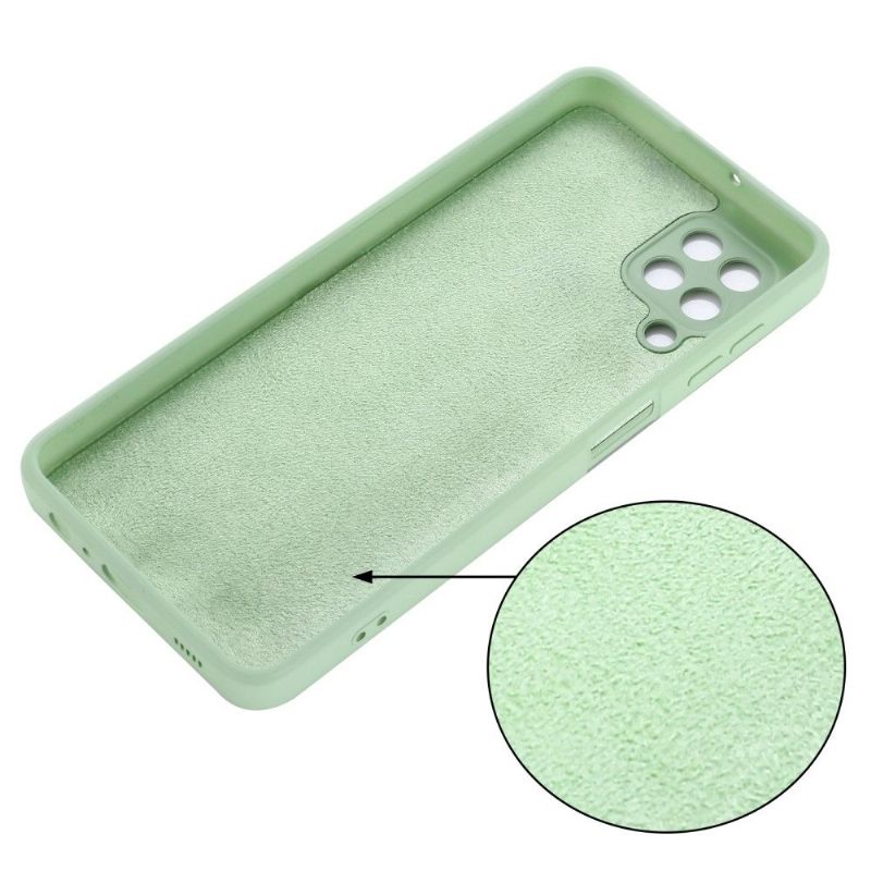 Hoesje voor Samsung Galaxy M32 Puro Vloeibare Siliconen