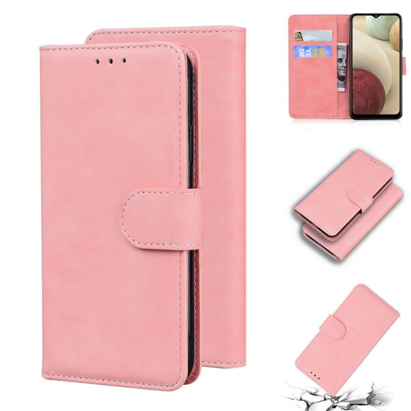 Leren Hoesje voor Samsung Galaxy M32 Bescherming Romeins Soft Touch
