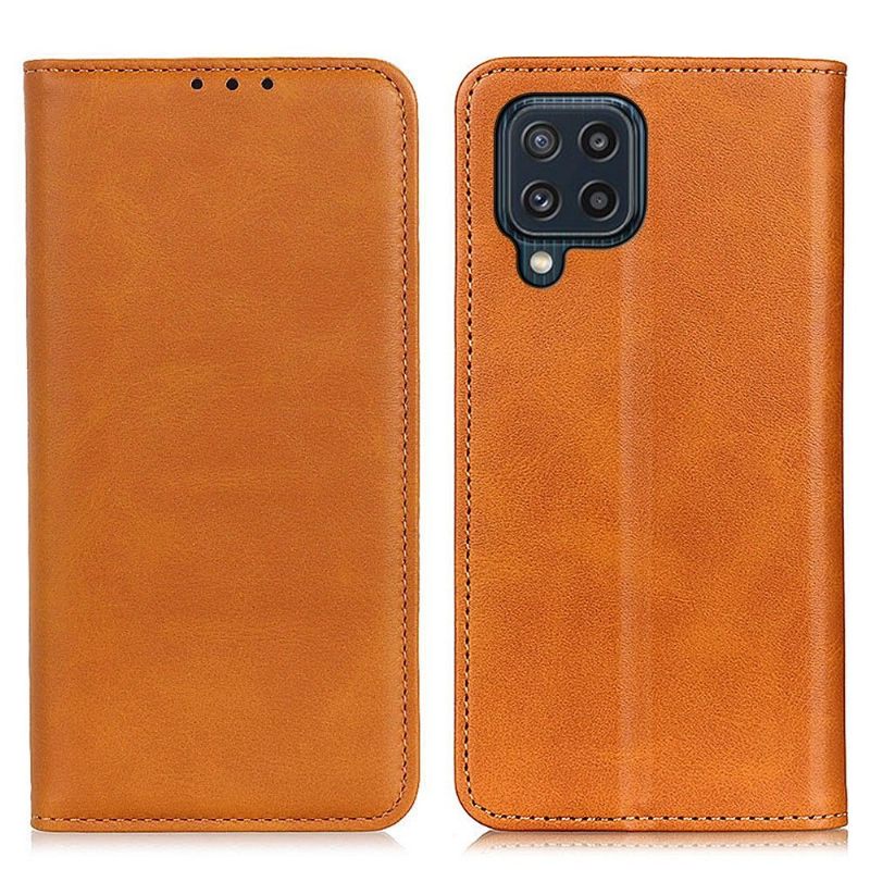 Leren Hoesje voor Samsung Galaxy M32 Folio-hoesje Simone Leeftijd