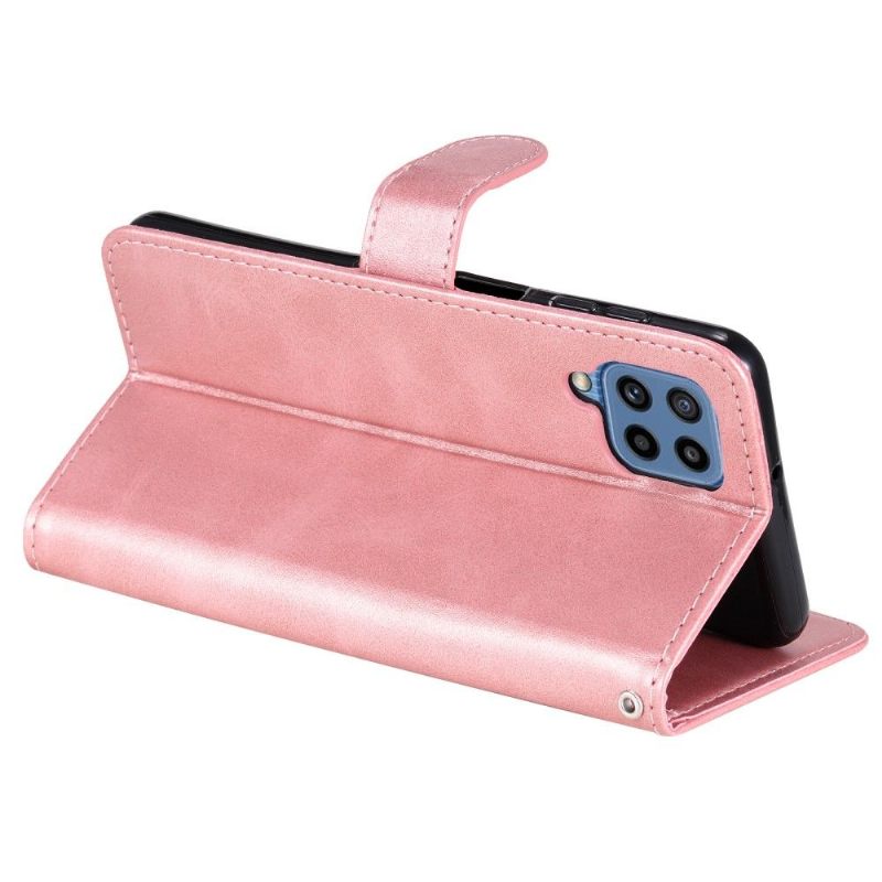 Leren Hoesje voor Samsung Galaxy M32 Portemonnee Leren Elena Portemonnee