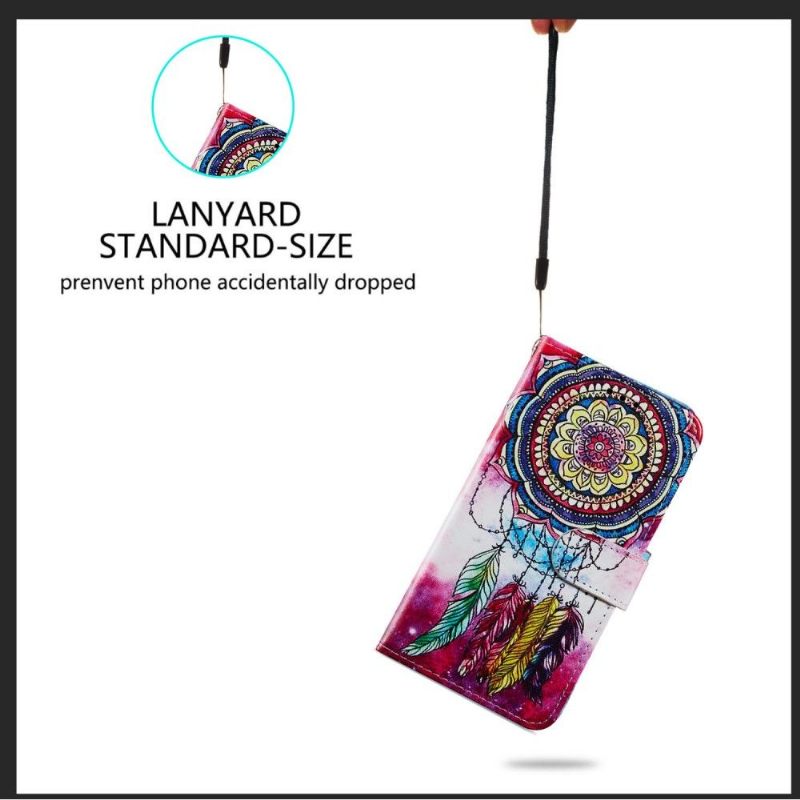 Flip Case voor Samsung Galaxy S21 Plus 5G Gekleurde Dromenvanger