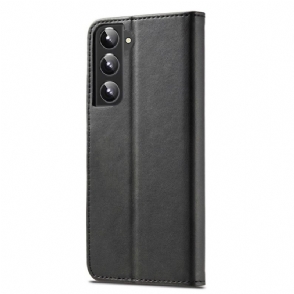 Flip Case voor Samsung Galaxy S21 Plus 5G Ledereffect Lc.imeeke