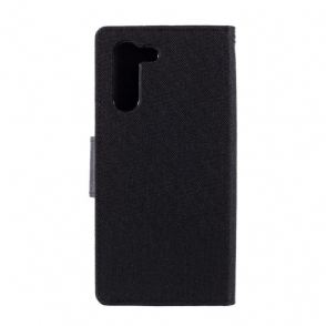 Folio-hoesje voor Samsung Galaxy S21 Plus 5G Portemonnee Leren Mercuriusdoek