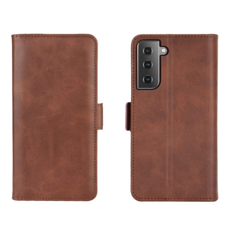 Folio-hoesje voor Samsung Galaxy S21 Plus 5G Portemonnee Mat Kunstleer