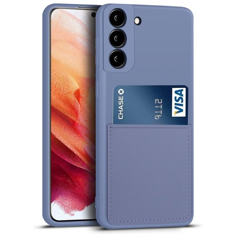 Hoesje voor Samsung Galaxy S21 Plus 5G Mia Siliconen Kaarthouder