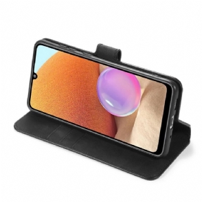 Leren Hoesje voor Samsung Galaxy S21 Plus 5G Dg Ming Retro Stijl