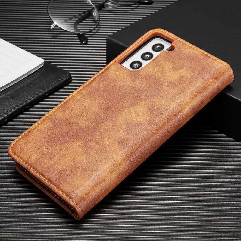 Telefoonhoesje Leren Hoesje voor Samsung Galaxy S21 Plus 5G Bescherming 2 in 1 Afneembaar