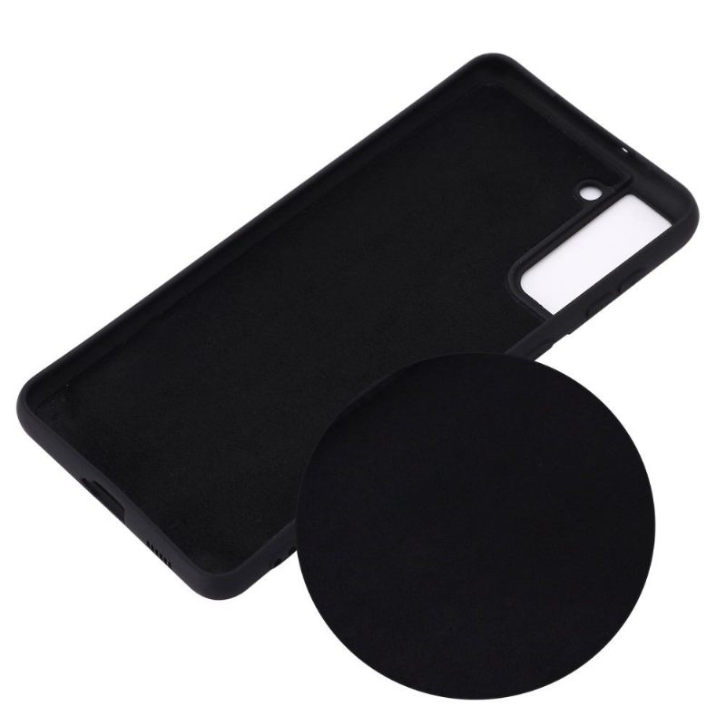 Telefoonhoesje voor Samsung Galaxy S21 Plus 5G Bescherming Puro Vloeibare Siliconen