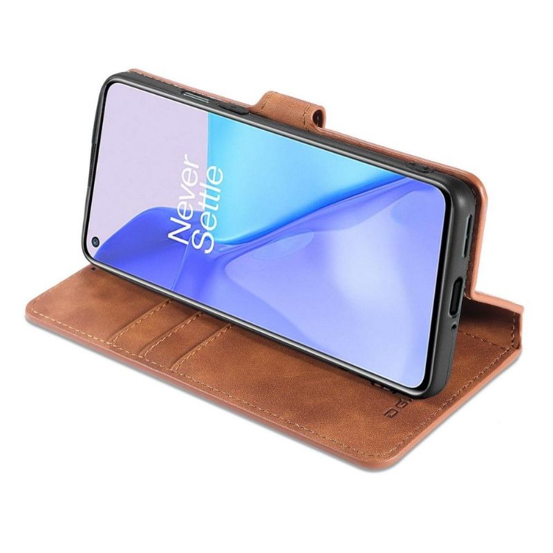 Folio-hoesje voor OnePlus 9 Anti-fall Dg Ming Retro Stijl