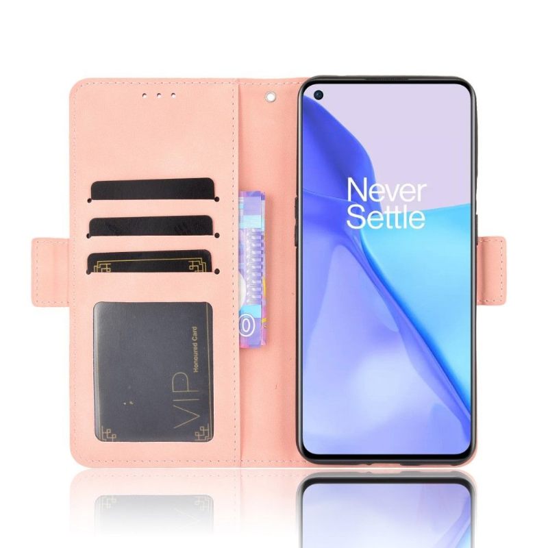Folio-hoesje voor OnePlus 9 Anti-fall Premium Met Kaarthouder