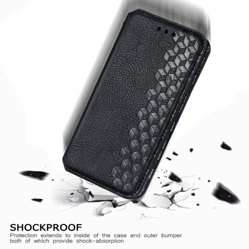 Folio-hoesje voor OnePlus 9 Kub Design-kaarthouder