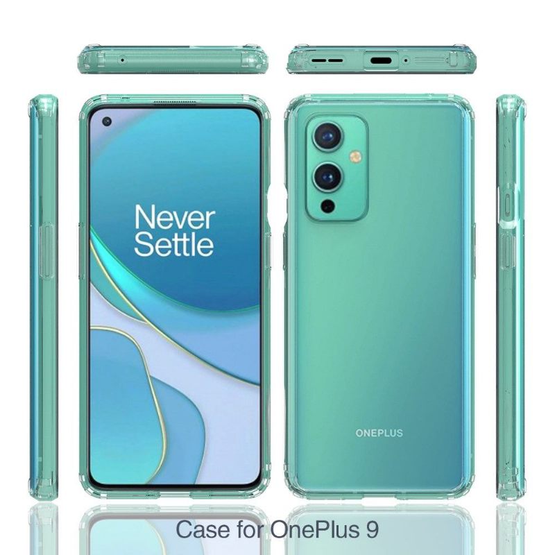 Hoesje voor OnePlus 9 Bescherming Hoesje Transparant
