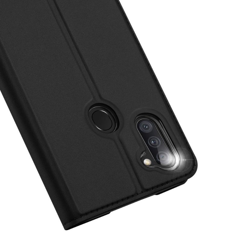 Cover voor Samsung Galaxy M11 Zakelijk Satijneffect