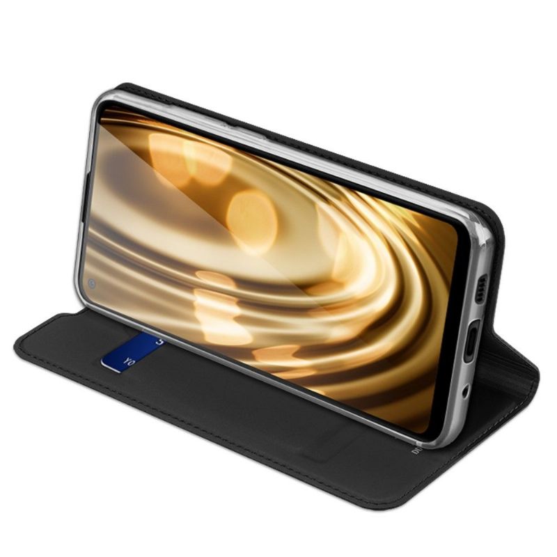 Cover voor Samsung Galaxy M11 Zakelijk Satijneffect