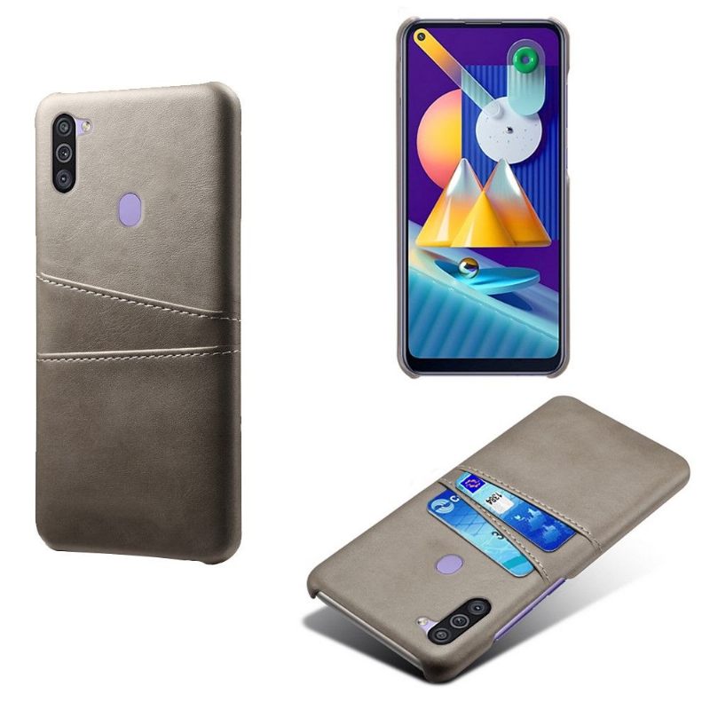 Telefoonhoesje voor Samsung Galaxy M11 Bescherming Melody Leder Effect Kaarthouder