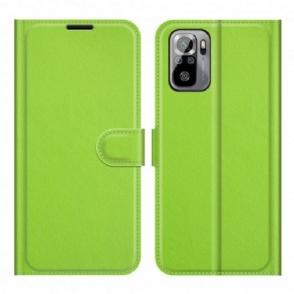 Leren Hoesje voor Poco M5s Stijl Lederen Magnetische Sluiting