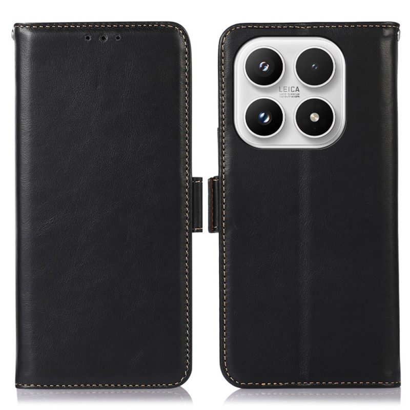 Bescherming Hoesje Xiaomi 17 Rfid-beschermd Leer