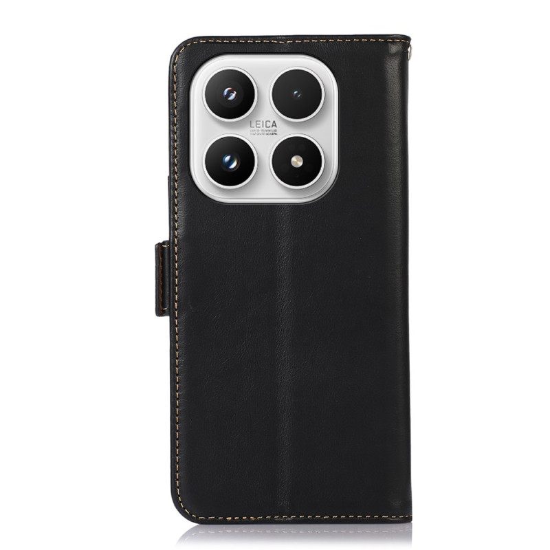 Bescherming Hoesje Xiaomi 17 Rfid-beschermd Leer