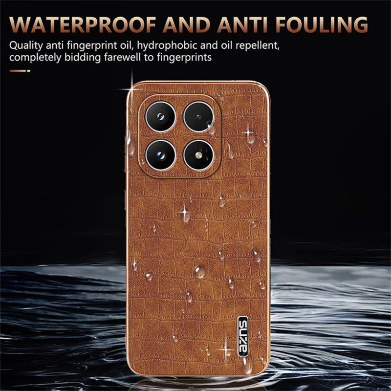 Case Hoesje Xiaomi 17 Telefoonhoesje Krokodillenleer Azns