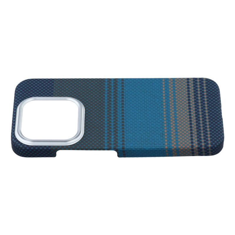 Cover Hoesje Xiaomi 17 Telefoonhoesje Gradient With Metal Frame For Lens - Floating Blue