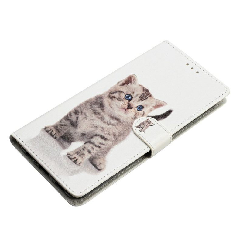 Flip Case Leren Xiaomi 17 Katje