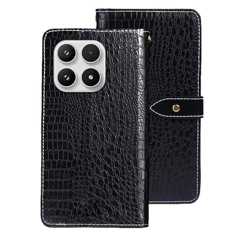 Flip Case Leren Xiaomi 17 Krokodillenstructuur Idewei