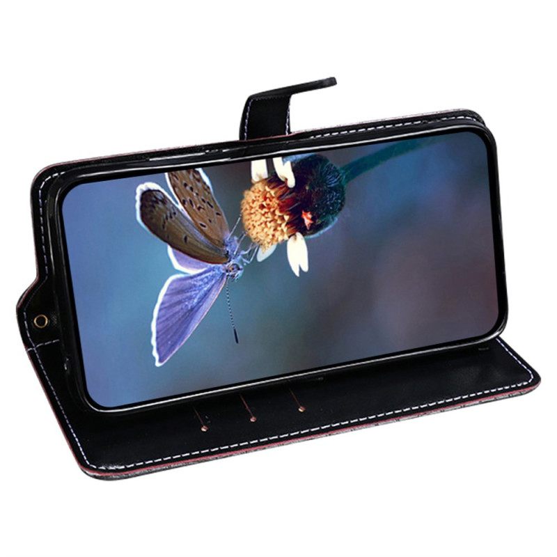 Flip Case Leren Xiaomi 17 Krokodillenstructuur Idewei