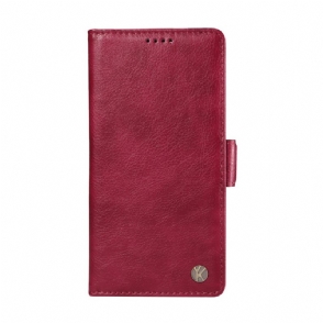 Flip Case Leren Xiaomi 17 Yikatu Vintage Design