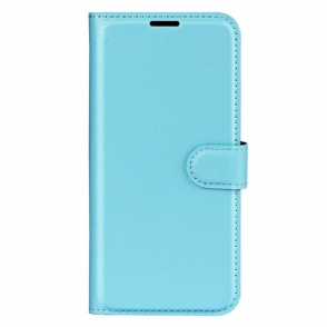 Folio-hoesje Xiaomi 17 Klassiek Lychee Kunstleer