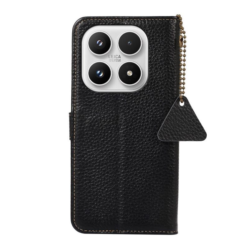 Folio-hoesje Xiaomi 17 Telefoonhoesje Rfid-blokkerend Leer