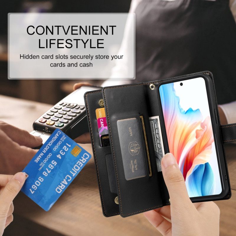 Folio-hoesje Xiaomi 17 Telefoonhoesje Volledige Portemonnee