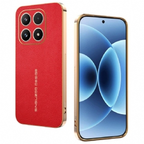 Hoesje Xiaomi 17 Krasbestendige Lychee-textuur