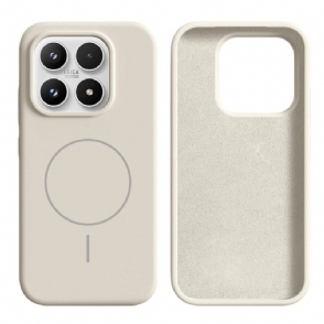 Hoesje Xiaomi 17 Magnetische Vloeibare Siliconen Bescherming Hoesje