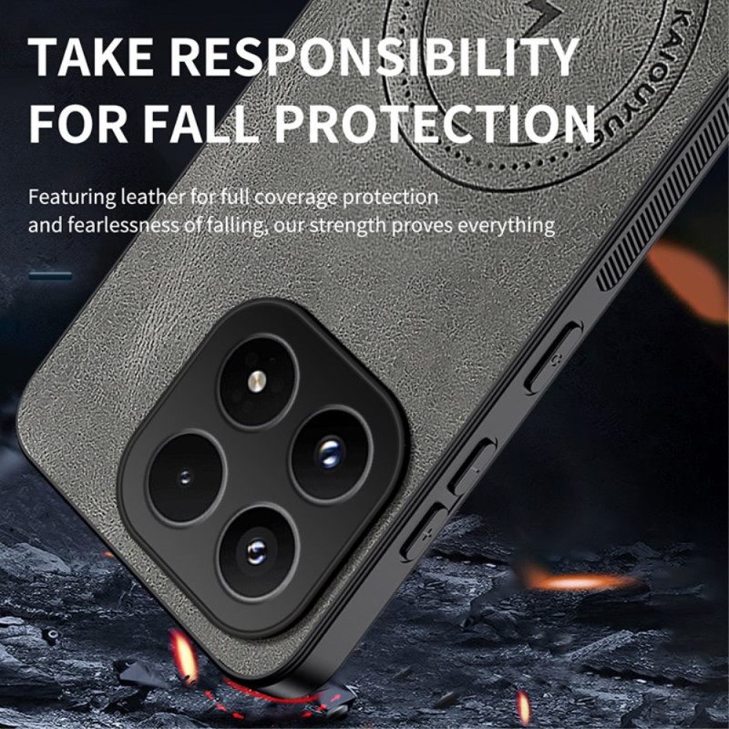 Hoesje Xiaomi 17 Magsafe Lederlook