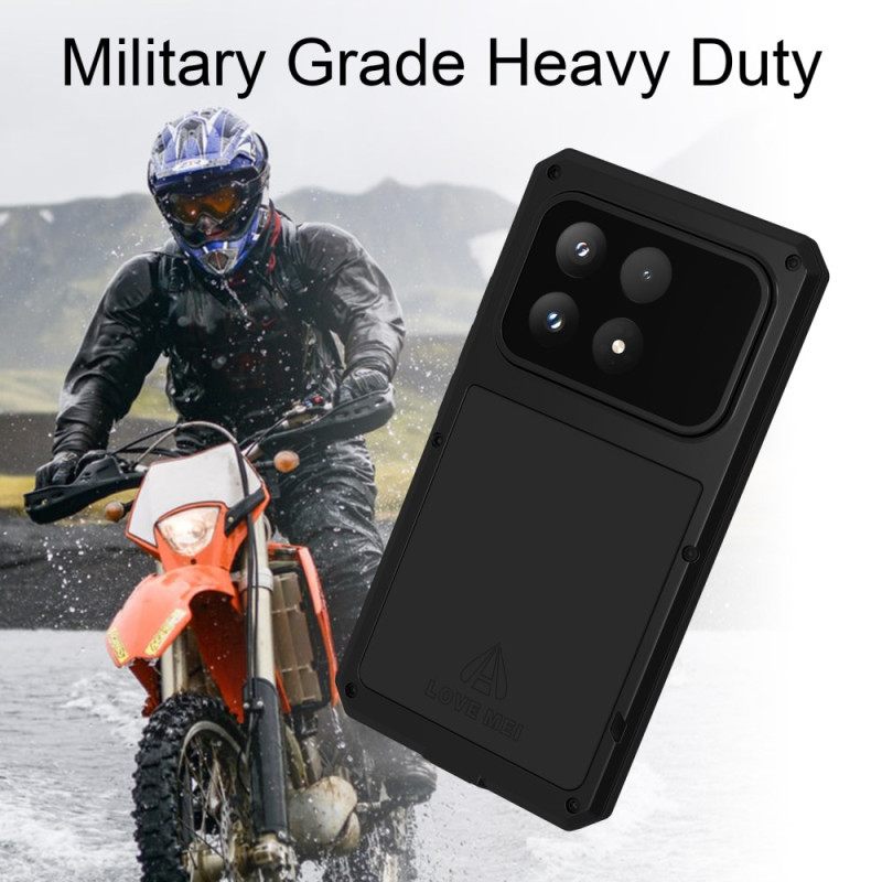 Hoesje Xiaomi 17 Schermbeschermer Van Gehard Glas Love Mei