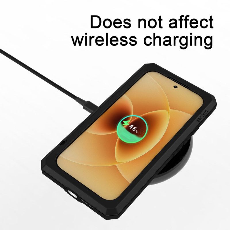 Hoesje Xiaomi 17 Schermbeschermer Van Gehard Glas Love Mei