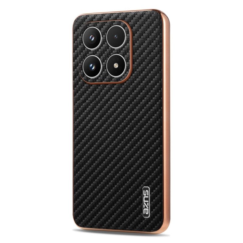 Hoesje Xiaomi 17 Textuur Azns Koolstofvezel Bescherming Hoesje