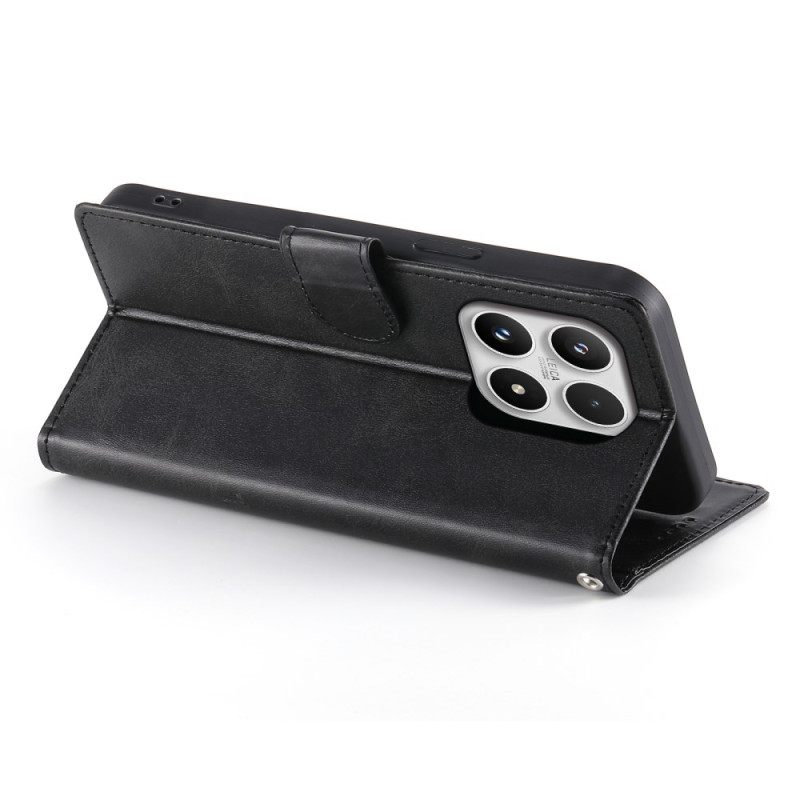 Leren Hoesje Voor Xiaomi 17 Klassieke Portemonnee