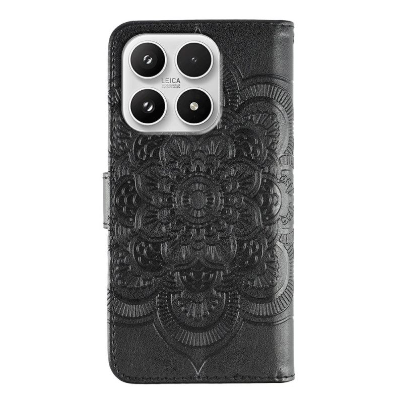Leren Hoesje Voor Xiaomi 17 Mandala-patroon
