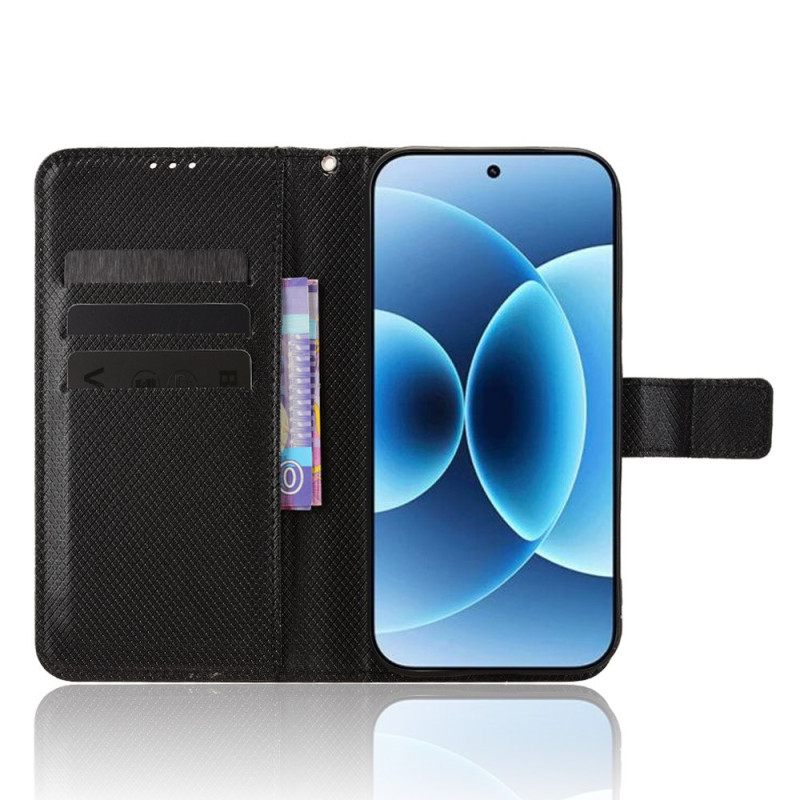 Leren Hoesje Xiaomi 17 Gestructureerd Kunstleer Bescherming Hoesje