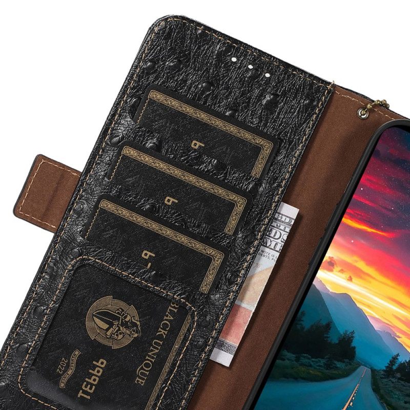 Leren Hoesje Xiaomi 17 Gestructureerd Leer