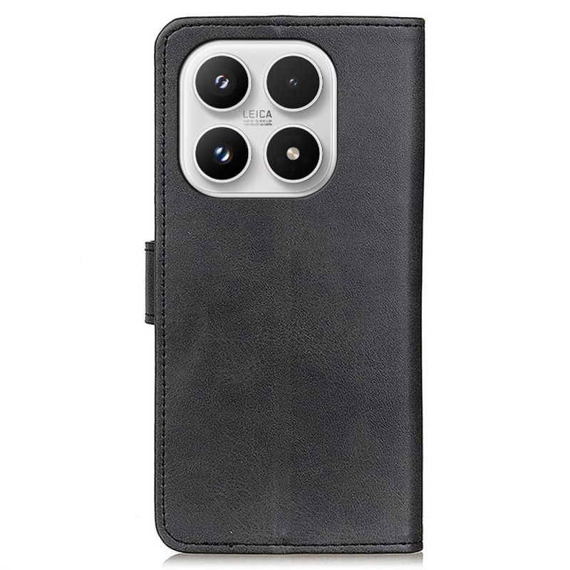 Leren Hoesje Xiaomi 17 Mat Kunstleer Bescherming Hoesje