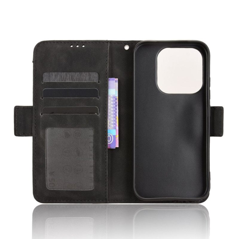 Leren Hoesje Xiaomi 17 Meerdere Kaarten Bescherming Hoesje