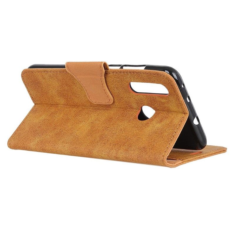 Case voor Huawei P40 Lite Edouard Kunstleer Vintage