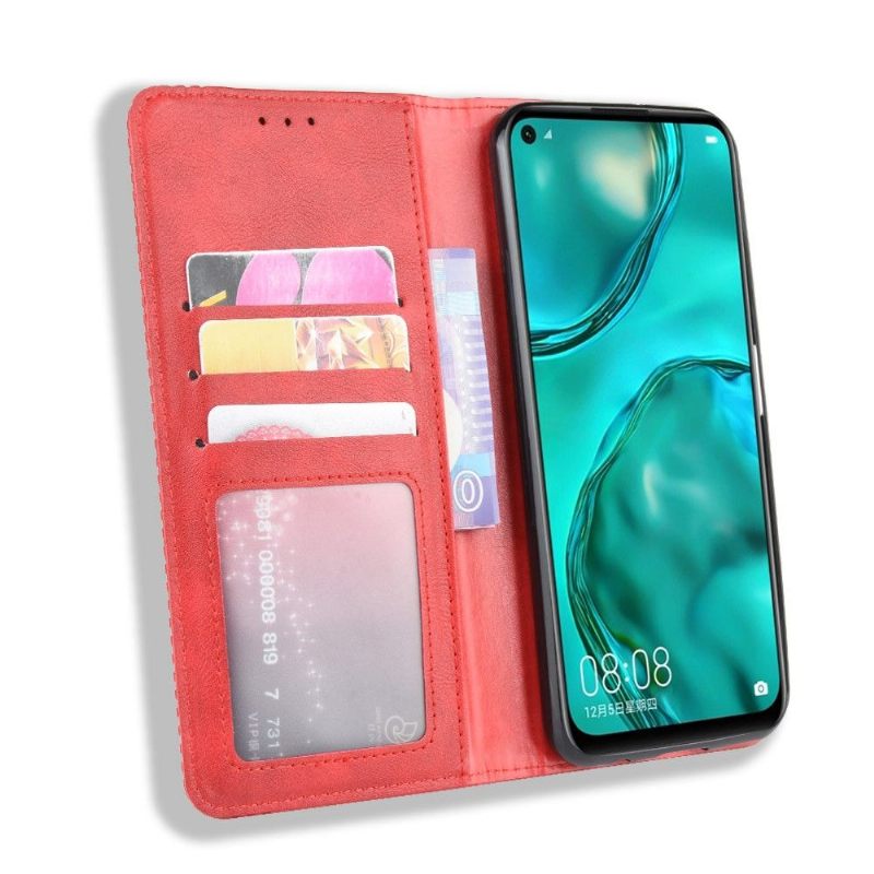 Cover voor Huawei P40 Lite De Lederen Stijl Cirénius