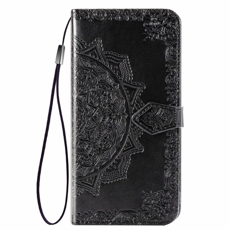 Folio-hoesje voor Huawei P40 Lite Mandala Zon Kaarthouder